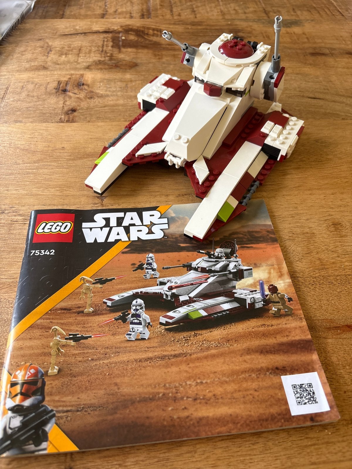 LEGO Star Wars 75342 Republic Fighter Tank (zonder minifiguu, Kinderen en Baby's, Speelgoed | Duplo en Lego, Ophalen of Verzenden