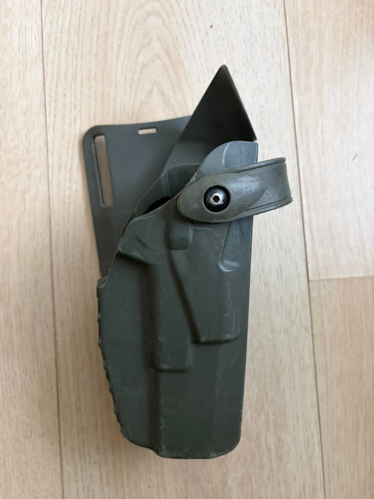 Safarliand Glock 17 holster OD green, Ophalen of Verzenden, Landmacht, Nederland, Overige typen