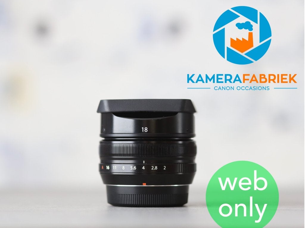 Fujifilm XF 18mm f/2 R - Nieuwstaat - 1 jaar garantie!, Audio, Tv en Foto, Fotografie | Lenzen en Objectieven, -, Verzenden, -
