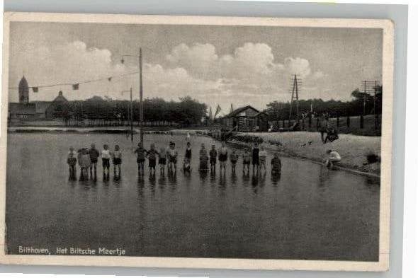 Bilthoven Het Biltsche Meertje st 1934 uitg A. Havekotte, Ophalen of Verzenden, 1920 tot 1940, Gelopen, Utrecht