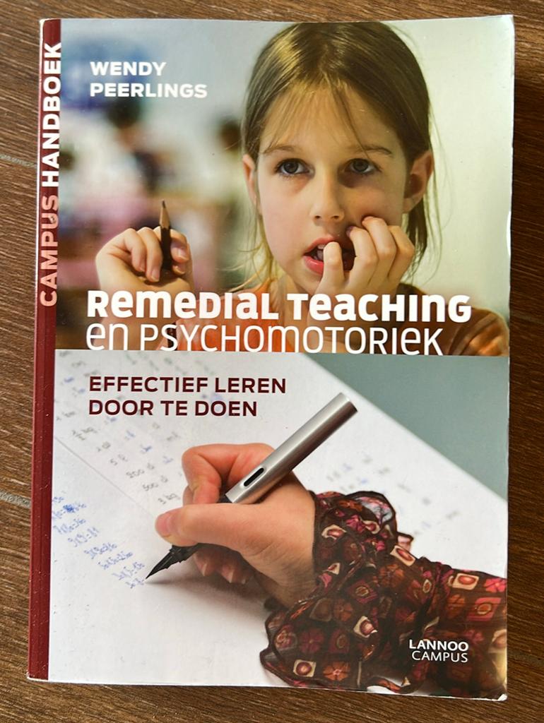 Remedial Teaching en psychomotoriek - Wendy Peerlings, Ophalen of Verzenden, Beta, Zo goed als nieuw, HBO