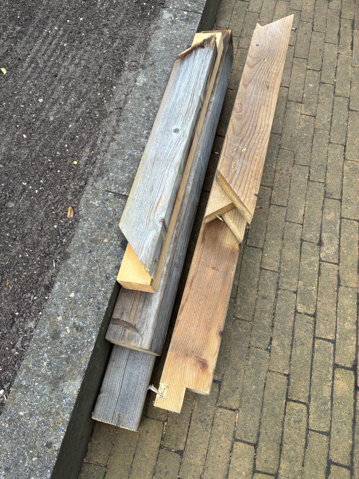 Brandhout hout open haard GRATIS, Ophalen, Gebruikt, Minder dan 180 cm, Planken
