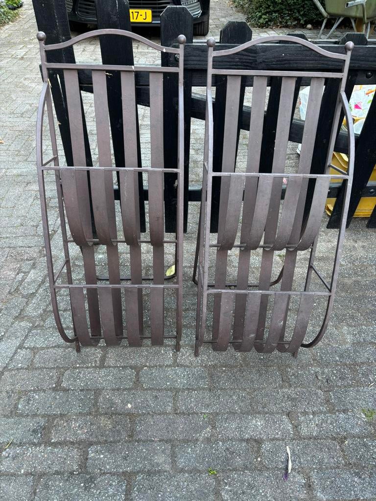 Brocante tijdschriftenrek, Ophalen, Gebruikt