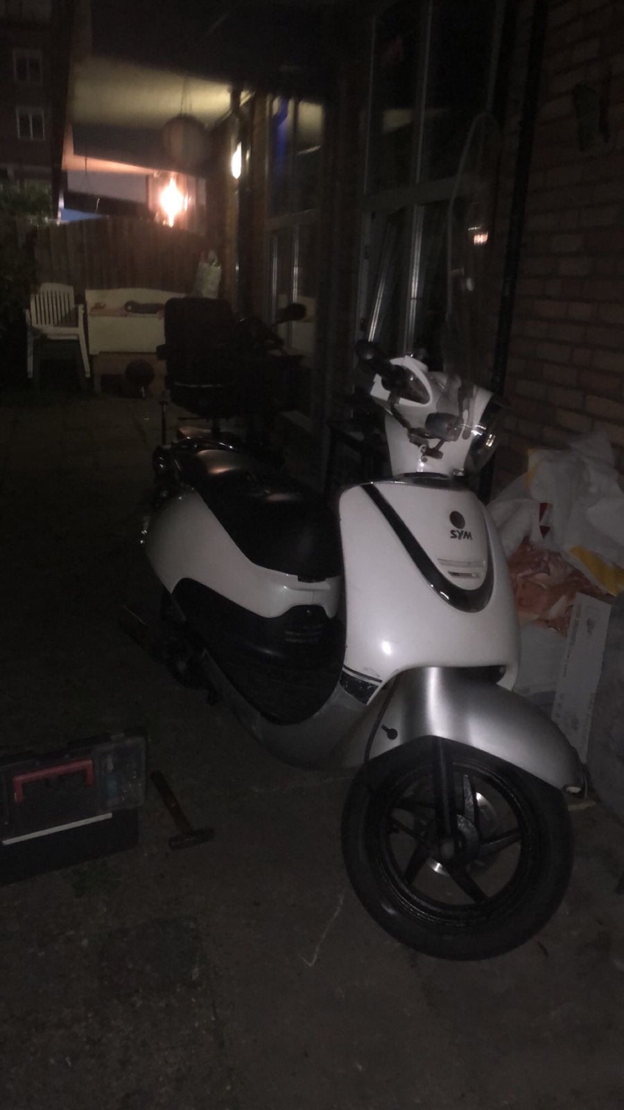 Opknap SYM ALLO GT scooter - rijdt 60-70km/u, Fietsen en Brommers, Scooters | SYM, Gebruikt, Allo, Maximaal 45 km/u, Benzine, Ophalen