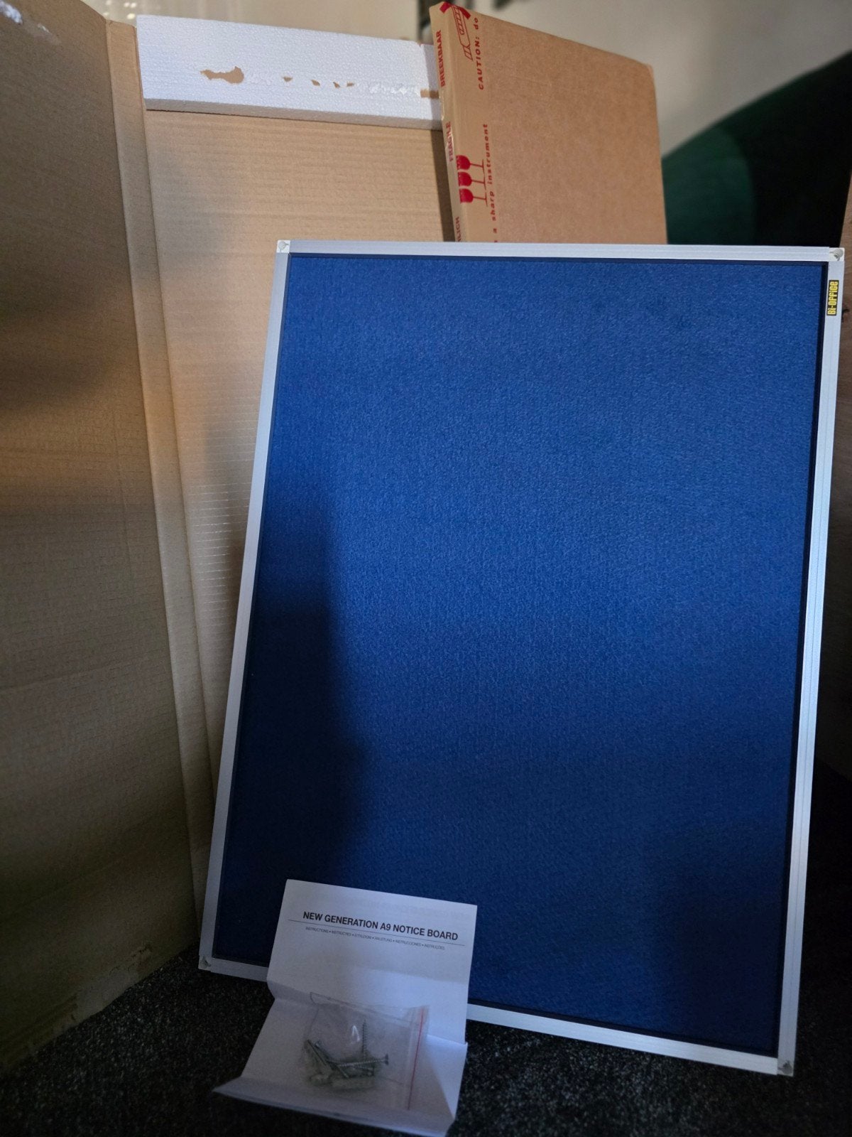A9 notice board 58/34 prikboard nieuwe in de doos,veel stuks, Ophalen