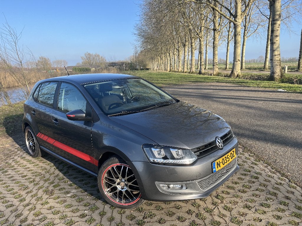 Volkswagen Polo, Auto's, Euro 5, Stof, 40 €/maand, Zwart