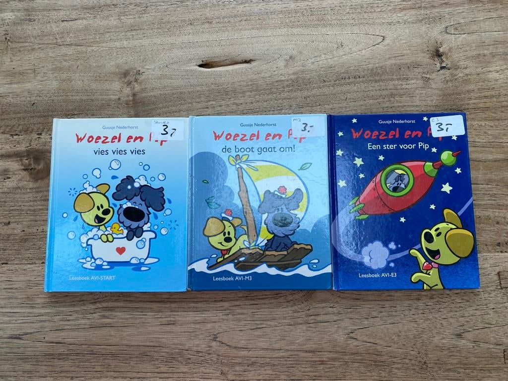 Avi leesboekjen/boekjes Woezel en Pip, zgan, losse verkoop, Boeken, Ophalen of Verzenden, Zo goed als nieuw, Fictie algemeen