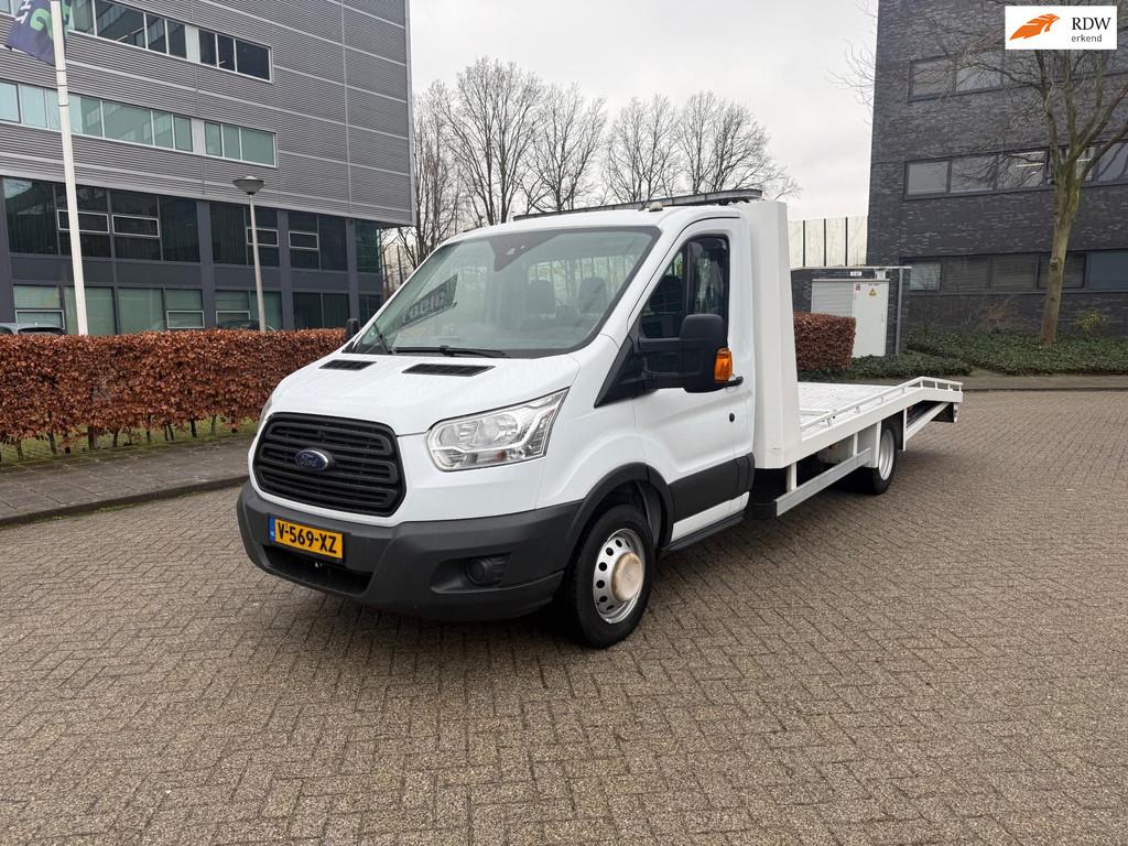 Ford Transit 350 oprijwagen 2.2 TDCI L4H1 Ambiente Nap elekt, Auto's, 13 km/l, Gebruikt, 4 cilinders, 2585 kg