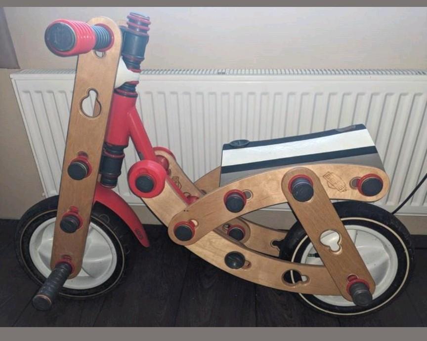 Berg MOOV starter kit, 5-12 jaar, met doos + voorbeeldboekje, Ophalen, Loopfiets