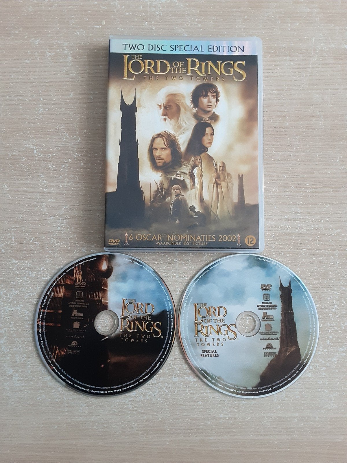 Film The Lord Of The Rings The Two Towers 2disc special, Vanaf 12 jaar, Ophalen of Verzenden