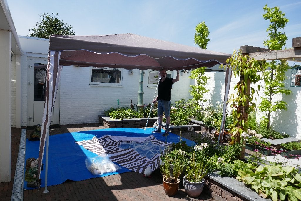 partytent van 3x3 meter, Ophalen, Opvouwbaar, Partytent, Minder dan 4 meter