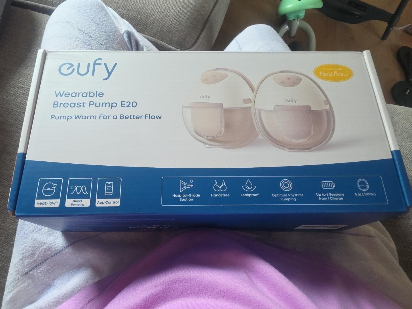 Eufy Wearable Breast Pump E20 - Zo goed als nieuw, Ophalen of Verzenden