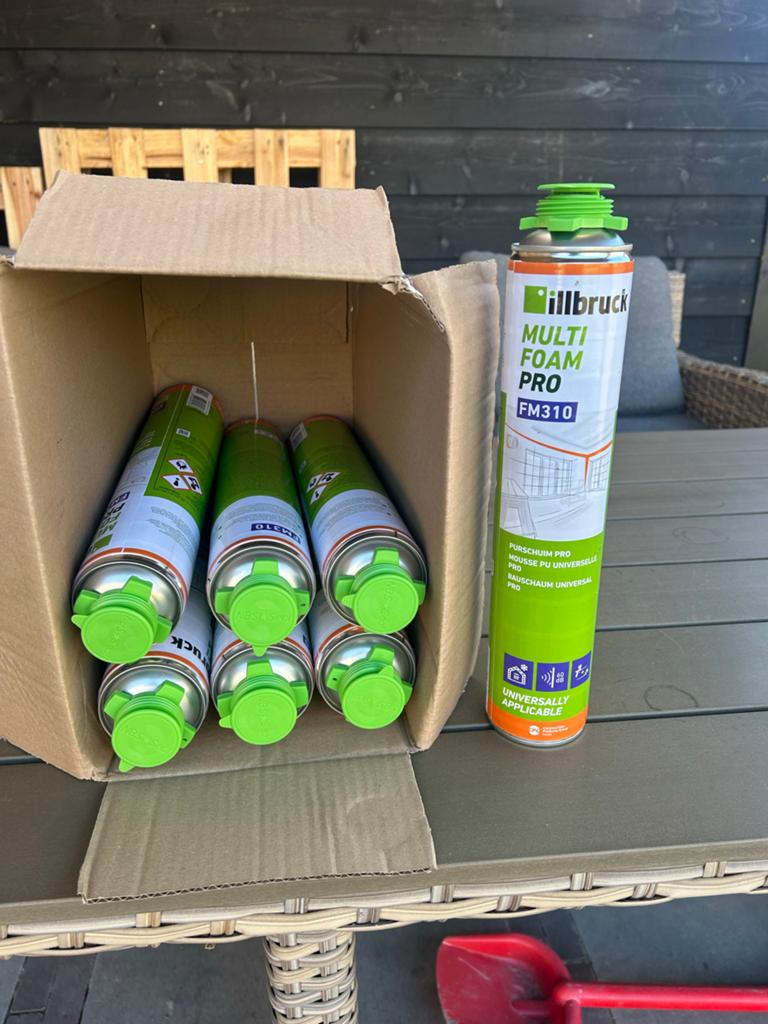 Illbruck Multi Foam Pro FM310 PU Schuim 750ml (4 stuks), Ophalen, Nieuw
