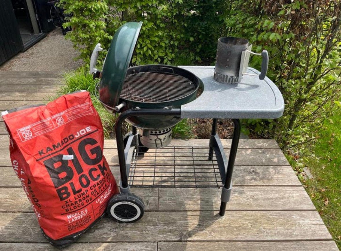 Weber houtskool barbecue 47cm, Ophalen, Gebruikt