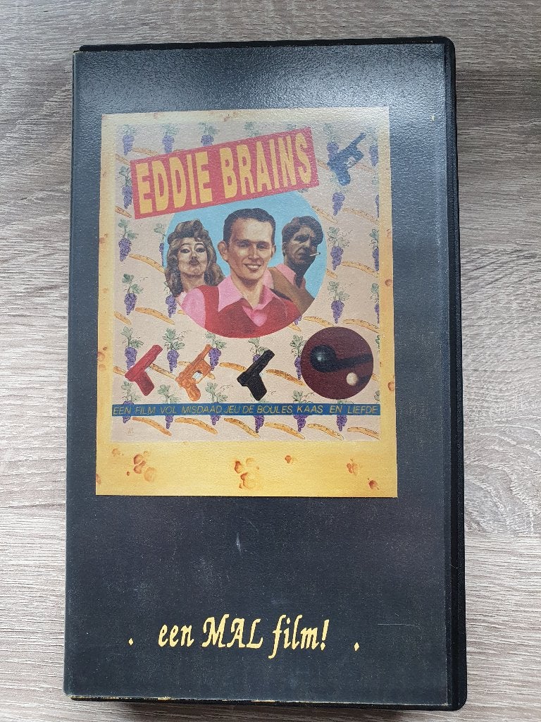 Eddie Brains (VHS), Gebruikt, Alle leeftijden, Komedie, VHS