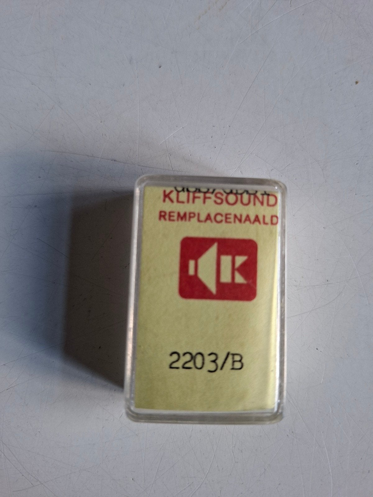 Kliffsound vervangingsnaald 2203/B voor platenspeler, Ophalen of Verzenden, Nieuw, Platenspeler-onderdeel, Overige merken