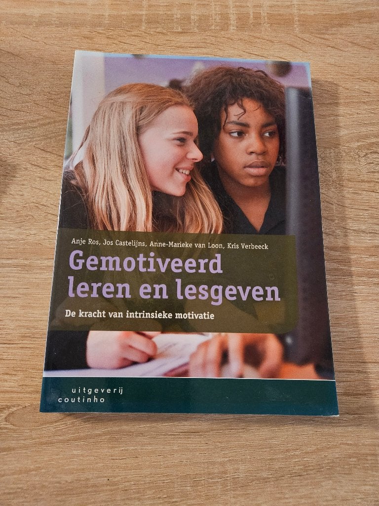 Gemotiveerd leren en lesgeven, Boeken, Diverse auteurs, Zo goed als nieuw, Alpha, HBO