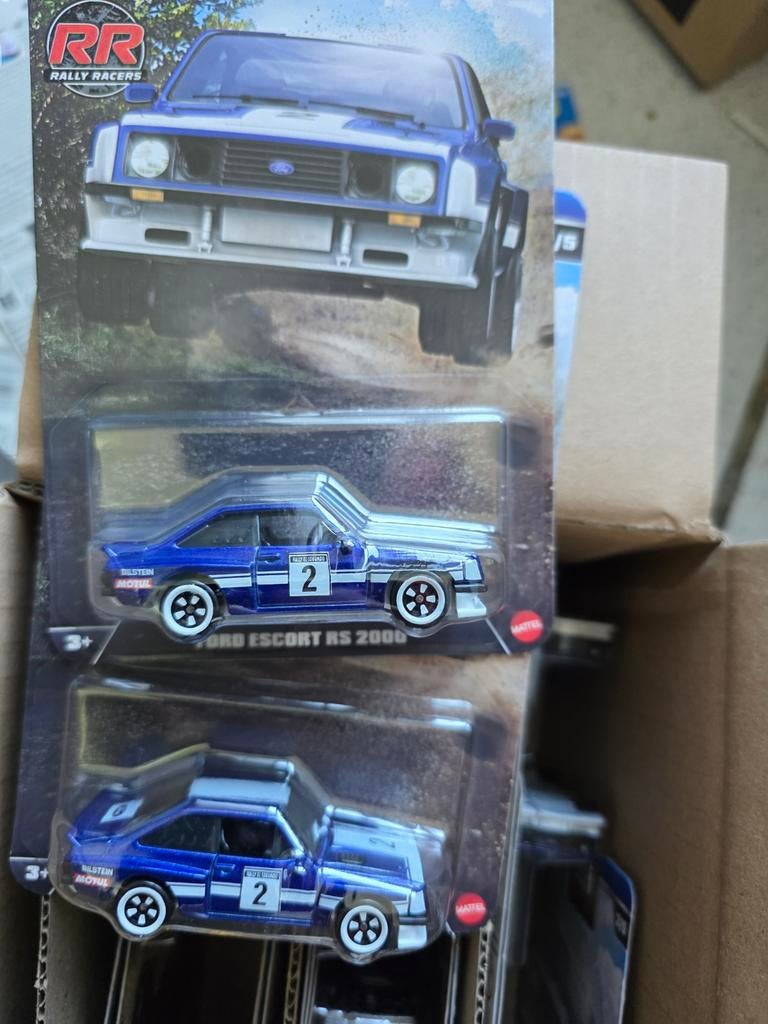 Hot Wheels Ford Escort RS 2000 Rally Racers, Matel, Onbekend, Nieuw, Ophalen of Verzenden