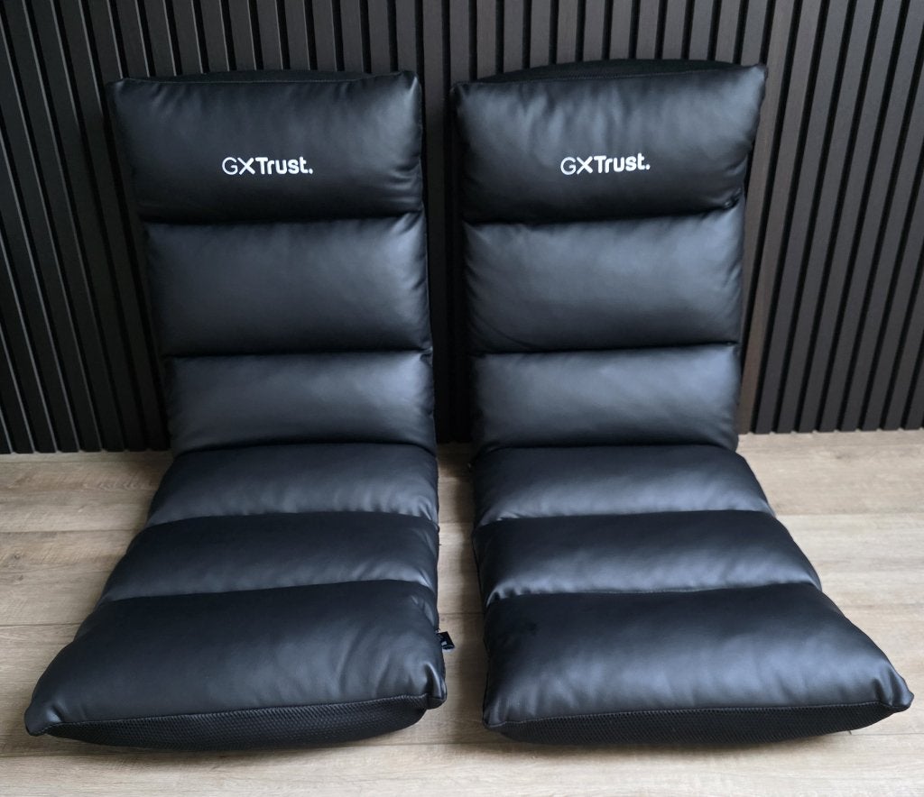 2 TRUST GXT 718 Rayzee gamestoelen, Huis en Inrichting, Ophalen of Verzenden, Zo goed als nieuw, Zwart, Zitzakstoel