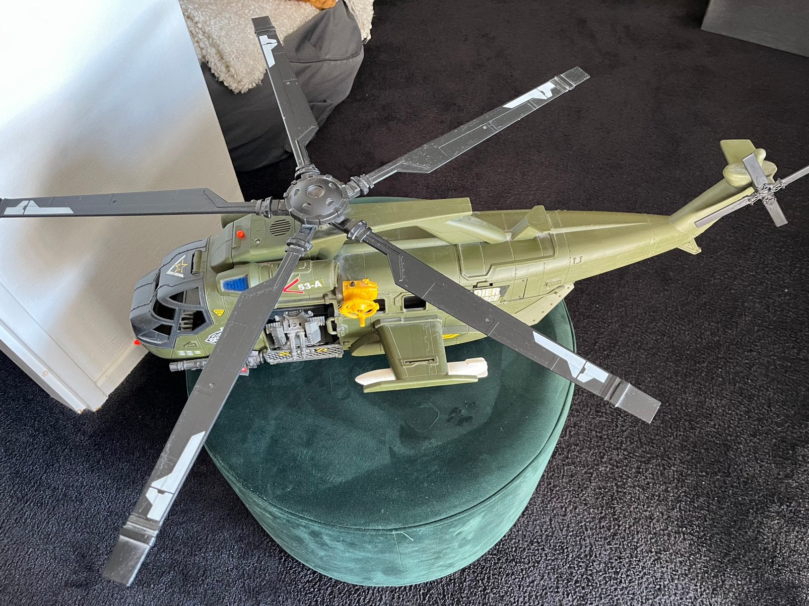 Militaire helicopter, Ophalen, Zo goed als nieuw, Groter dan 1:72, Overige merken
