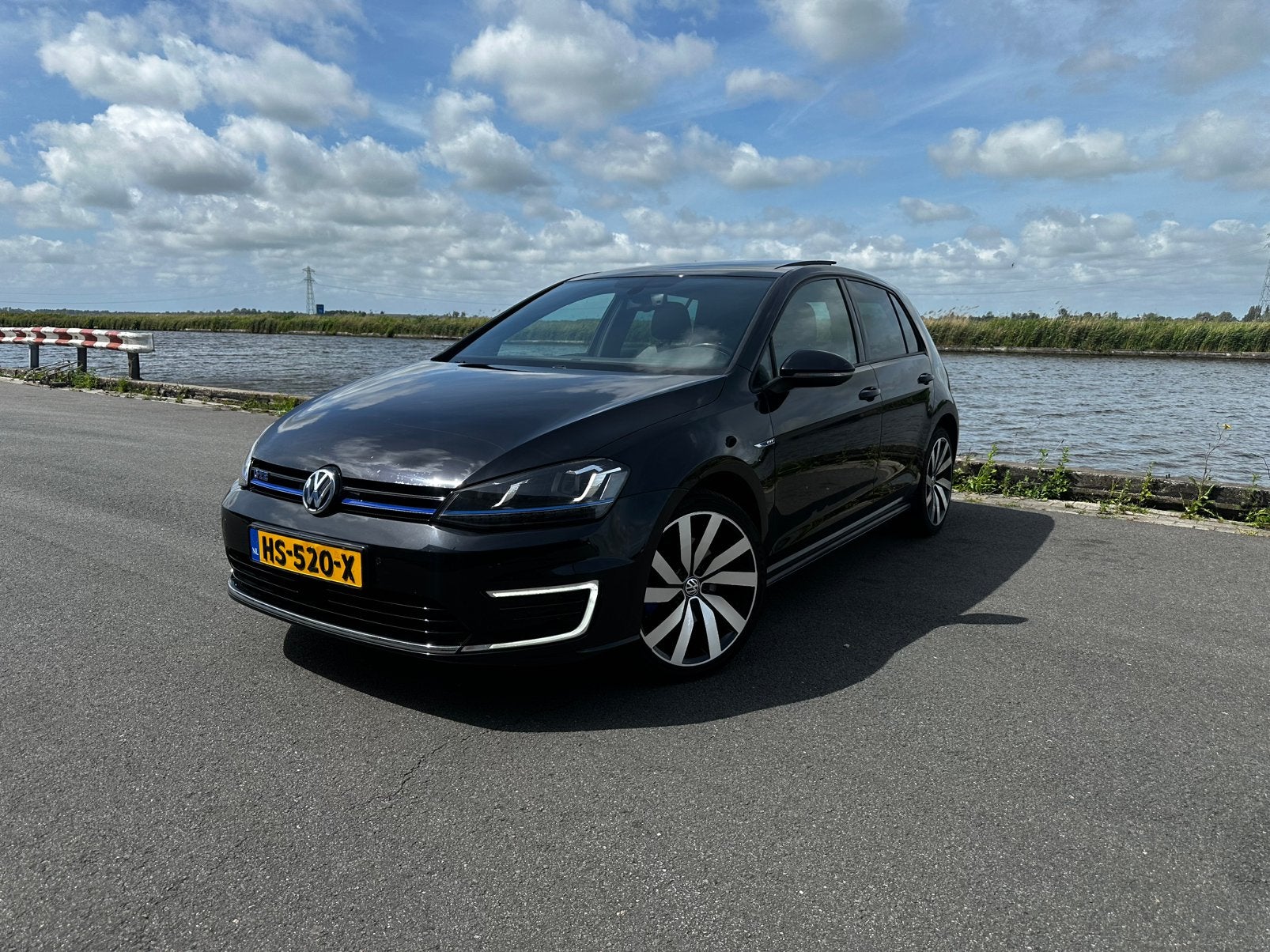VW Golf 1.4 GTE 204pk | Pano | Leder | Stoelverwarming, Zwart, Zwart, 1395 cc, 1499 kg