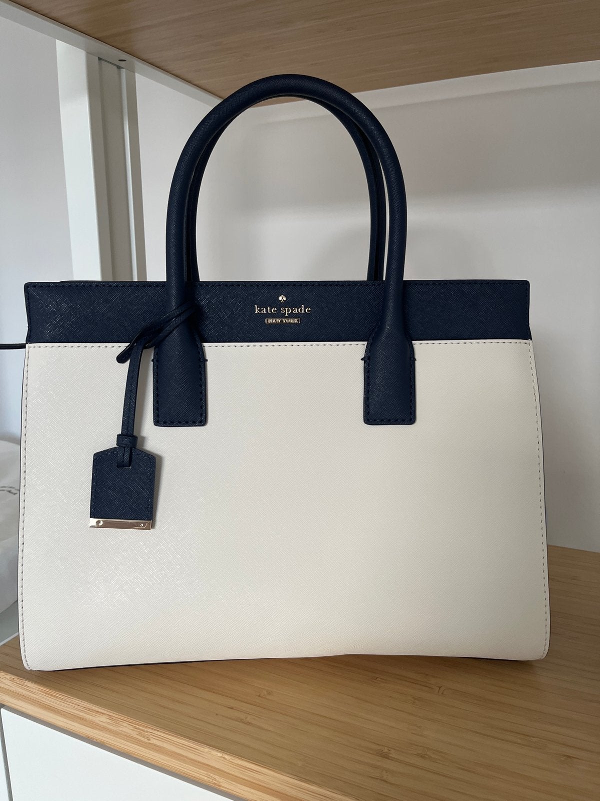 Kate Spade New York Handtas, Ophalen, Zo goed als nieuw, Beige, Handtas