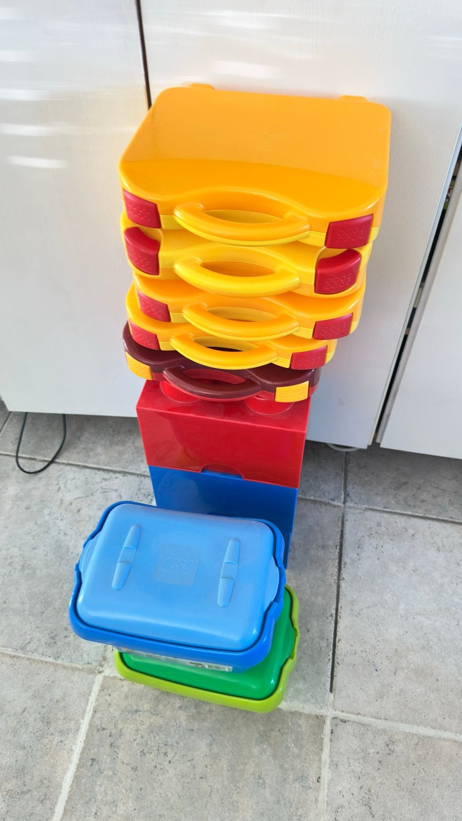 Diverse Lego opbergbakken, Kinderen en Baby's, Ophalen, Gebruikt, Overige merken