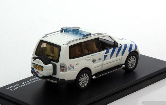 Triple9 Collection 1:43 Mitsubishi Pajero "Amsterdam Police", Hobby en Vrije tijd, -, Nieuw, Ophalen of Verzenden, Overige merken