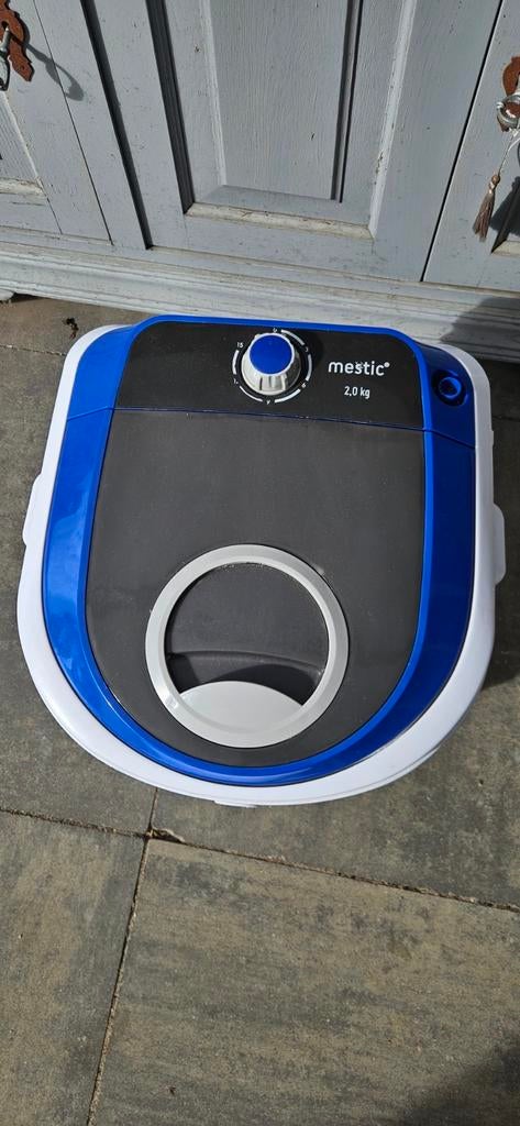 Mestic Camping Wasmachine MW-100 - Compact & Handig, Caravans en Kamperen, Kampeeraccessoires, Ophalen of Verzenden, Gebruikt