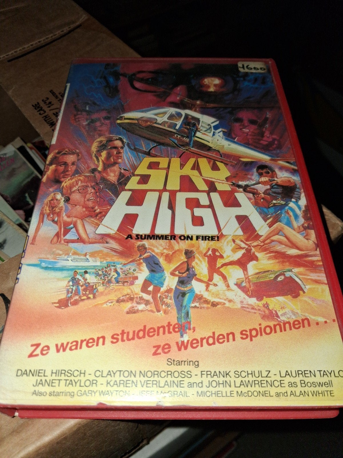 Vhs ex-rental  - Sky High, Vanaf 16 jaar, Ophalen of Verzenden, Gebruikt, Horror