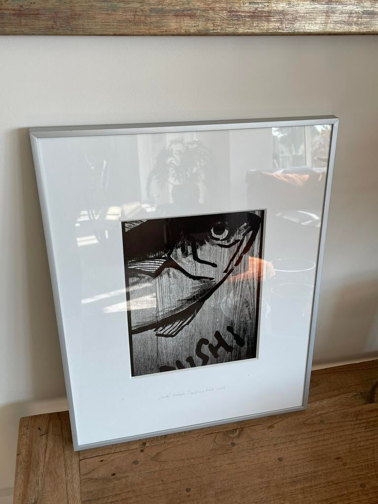 Schilderij / Foto “Sushi” Paul van Riel, Antiek en Kunst, Kunst | Schilderijen | Abstract, Ophalen of Verzenden