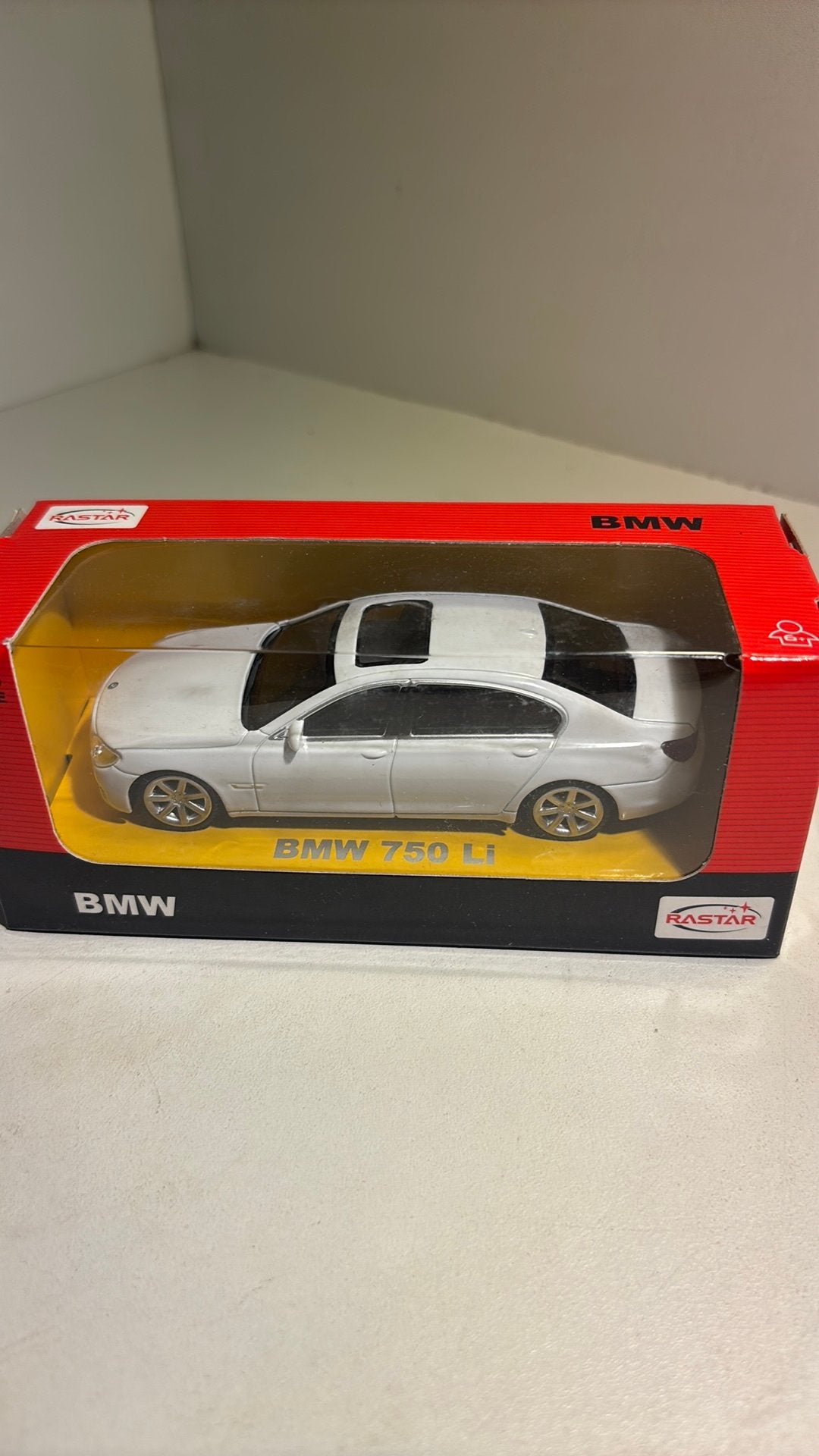 Bmw 750 li white rastar 1.43, Overige merken, Auto, Ophalen of Verzenden, A