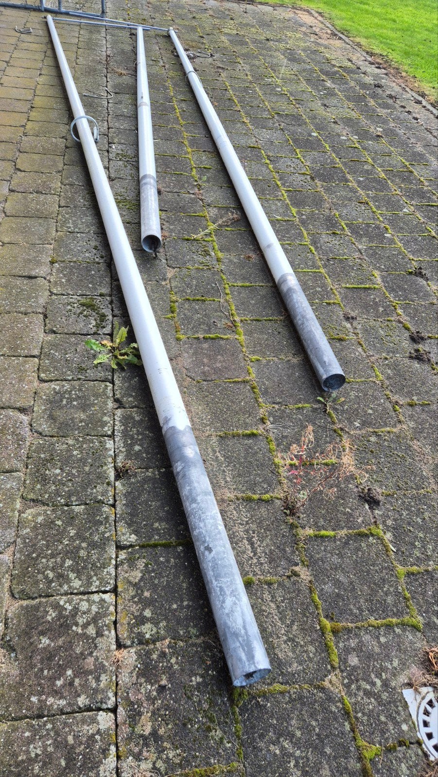 Aluminium vlaggenmast 5 , 6 en 7 meter, Diversen, Ophalen of Verzenden, Gebruikt
