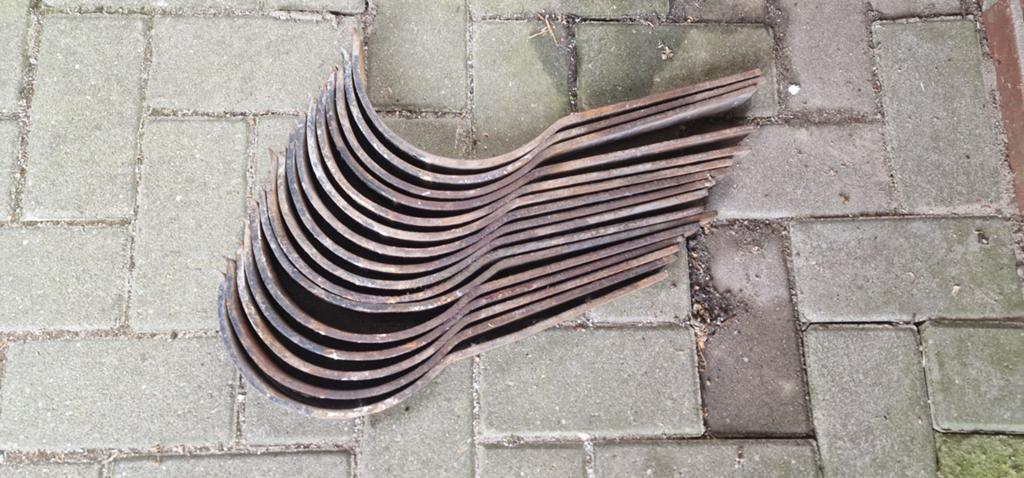 Antieke dakgootbeugels - Set van 16 stuks, Doe-het-zelf en Verbouw, Ophalen of Verzenden, Gebruikt
