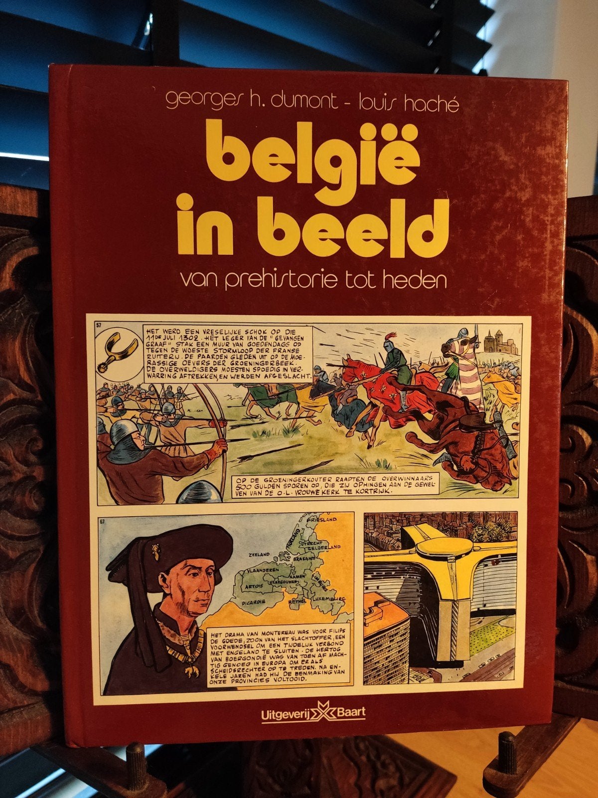 België in beeld, Eén stripboek, Ophalen of Verzenden, Zo goed als nieuw