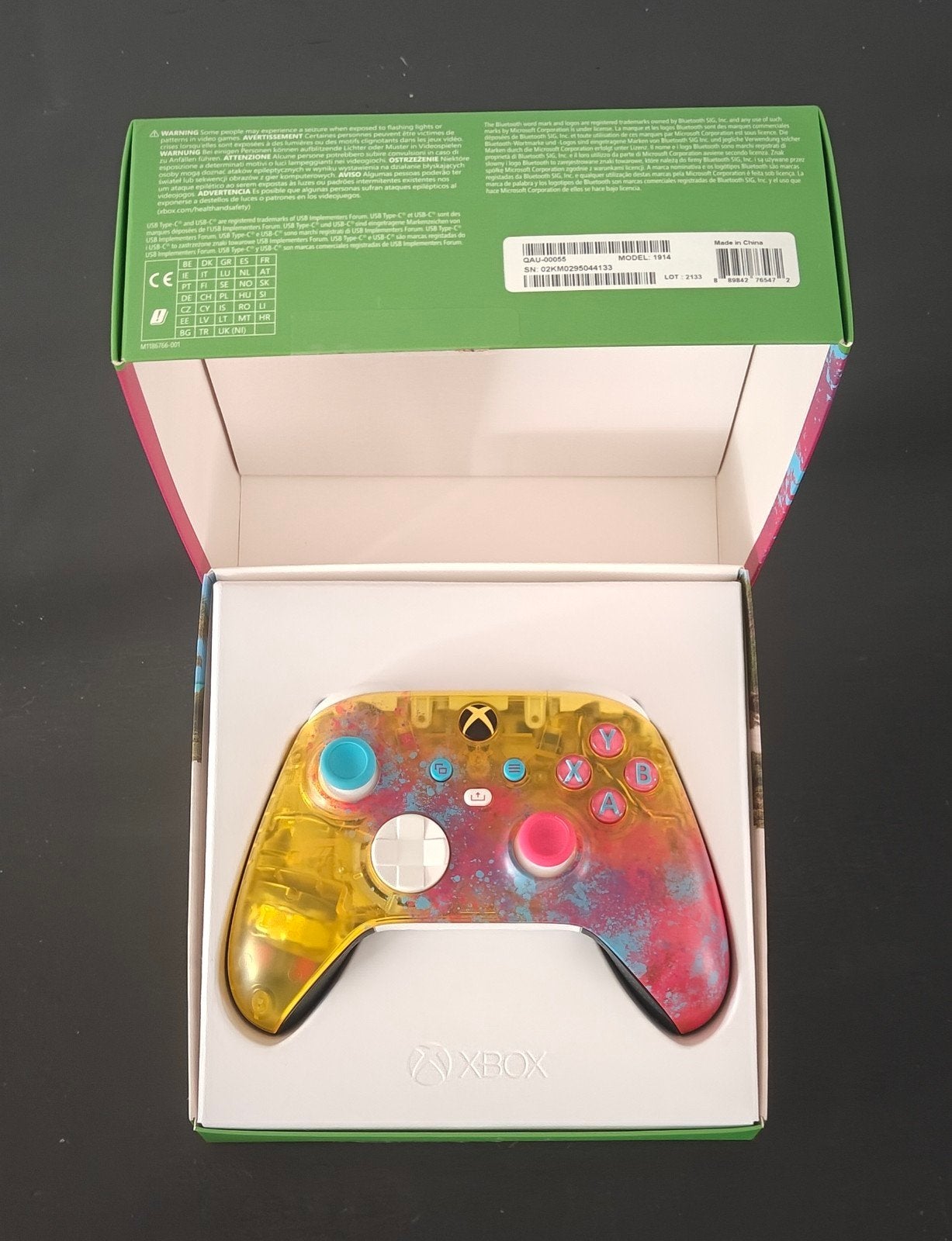 Forza horizon 5 limited edition controller met doos, Xbox Series S, Ophalen of Verzenden, Zo goed als nieuw, Controller