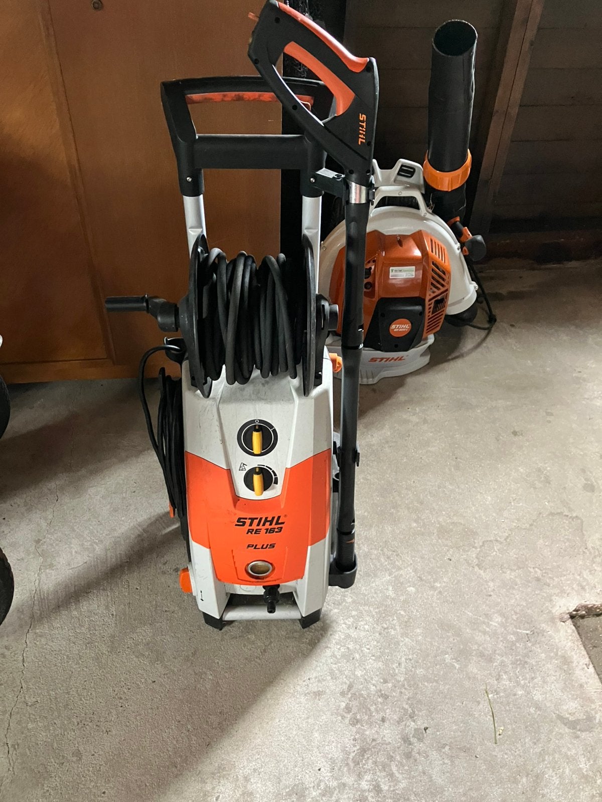 Stihl hoge drukreiniger RE 163 plus, Ophalen, Elektrisch