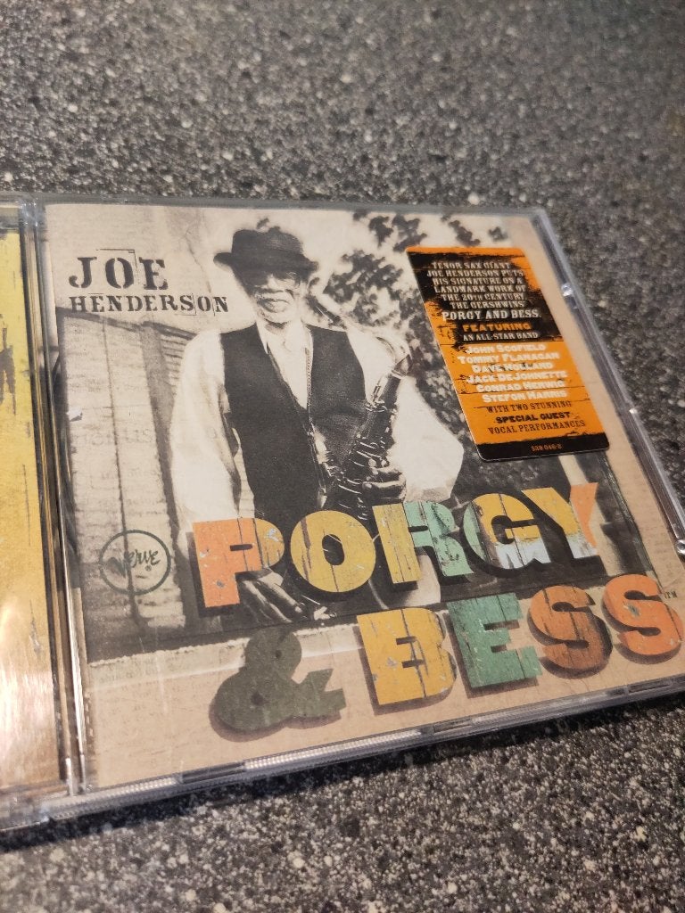 CD JOE HENDERSON  - PORGY AND BESS (VERVE), Ophalen of Verzenden, Gebruikt, Jazz