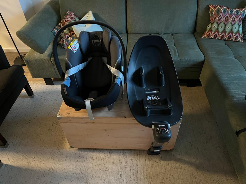 Cybex Aton 5 autostoel met Isofix base - Zo goed als nieuw, Overige merken, Zo goed als nieuw, Isofix, 0 t/m 13 kg