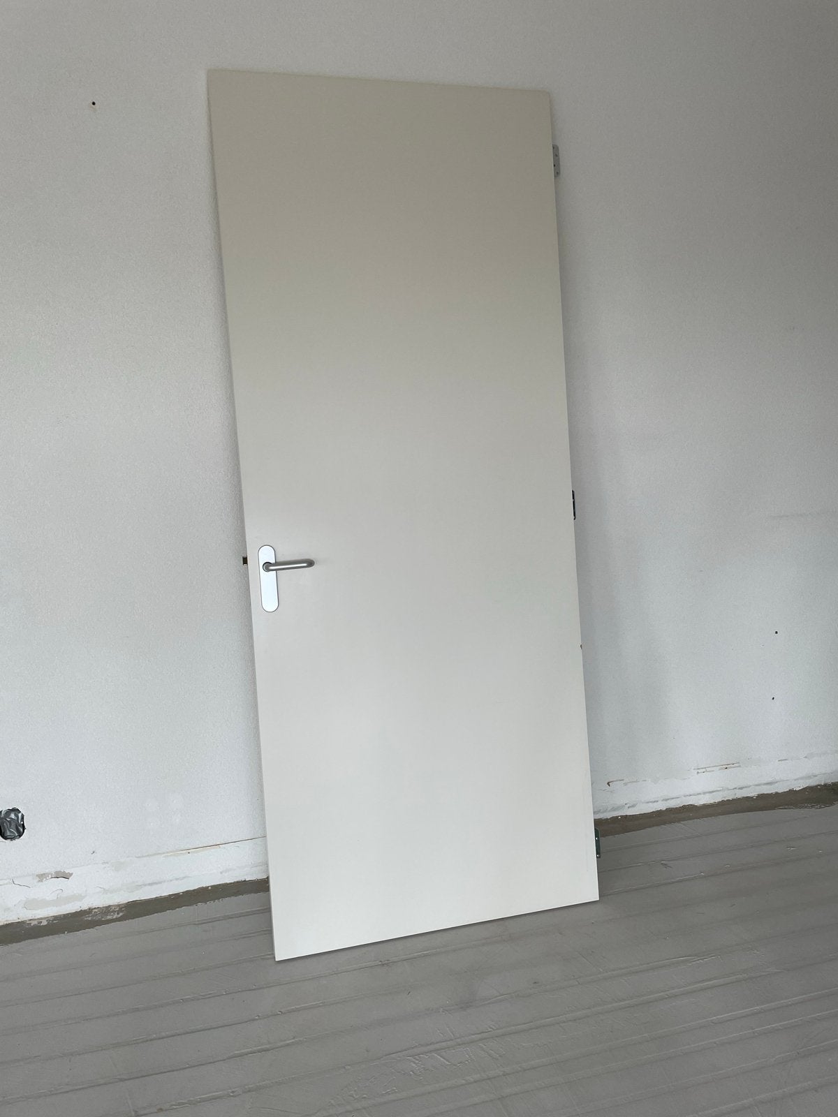 Binnendeur stomp 233x93 cm met deurklink, Ophalen, Gebruikt, 80 tot 100 cm, 215 cm of meer
