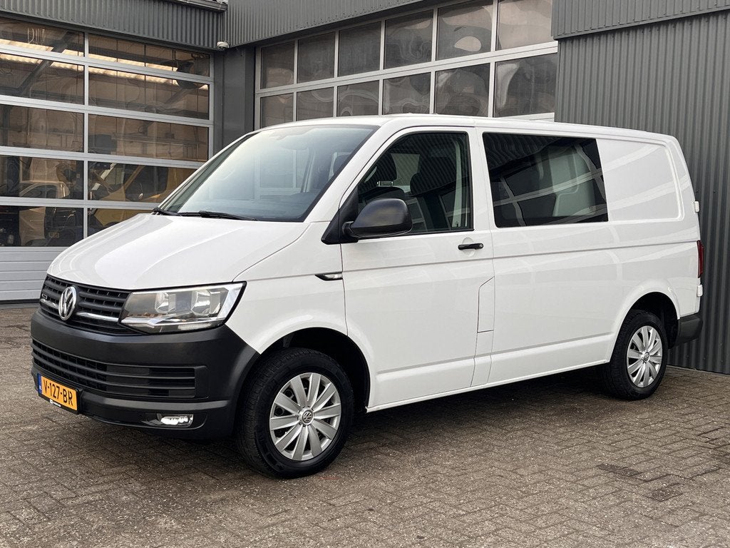 Volkswagen Transporter 2.0 TDI L1H1 DC 4 Motion 150pk Airco, Automaat, Stof, Gebruikt, 4 cilinders