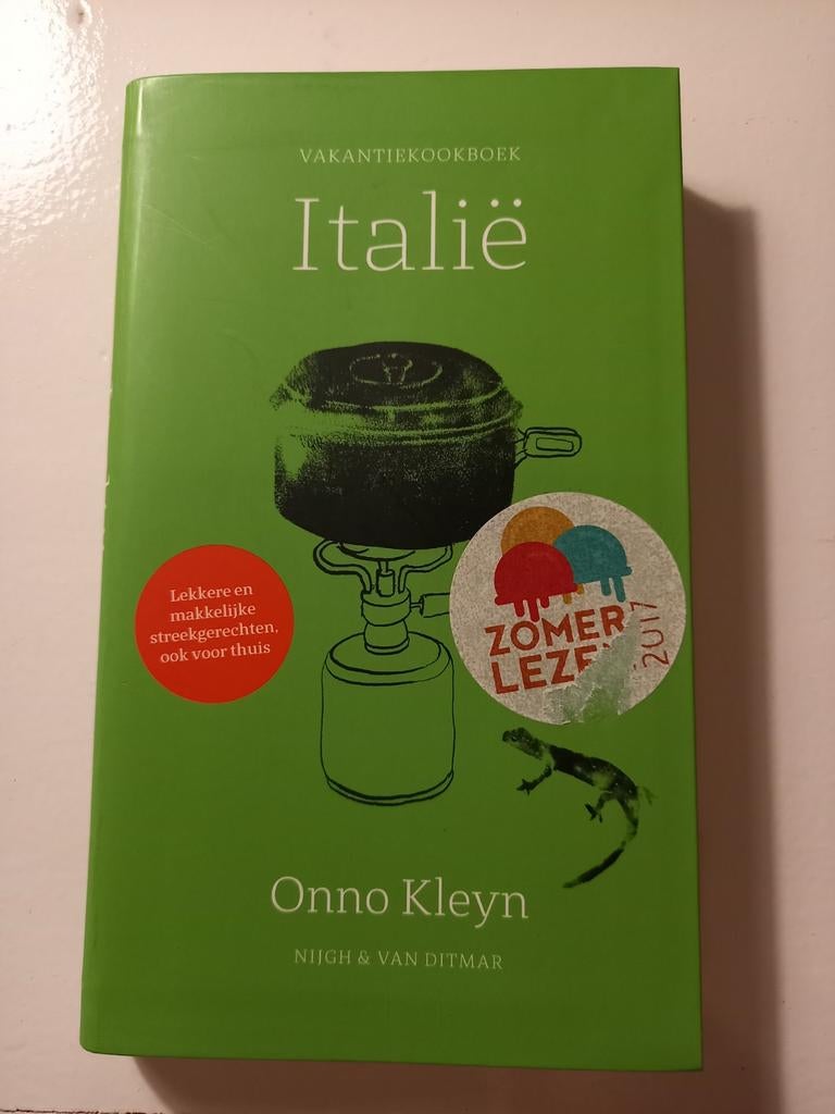 w12 Vakantiekookboek Italië - Onno Kleyn, Boeken, Onno Kleyn, Hoofdgerechten, Ophalen of Verzenden, Italië