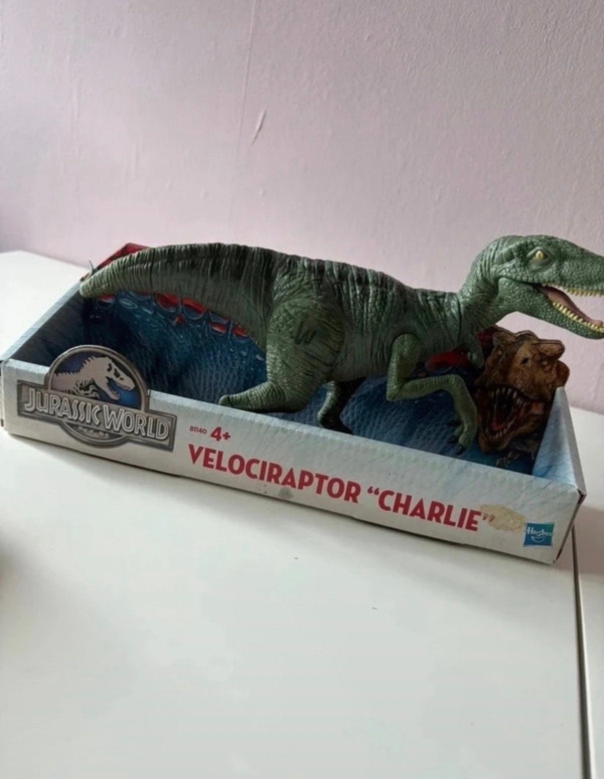 Jurassic World Velociraptor "Charlie" actiefiguur, Ophalen of Verzenden, Zo goed als nieuw