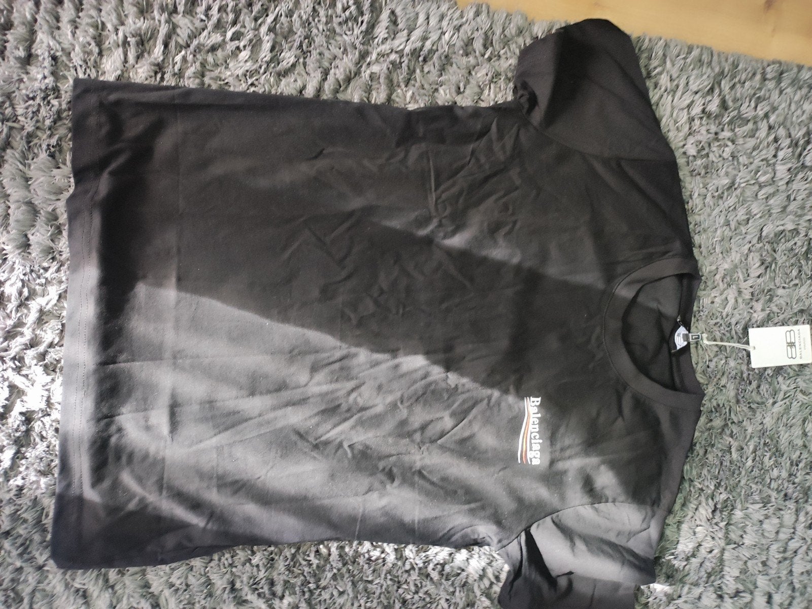 Balenciaga T-shirt Zwart Maat L, Maat 52/54 (L), Zwart, Nieuw, Ophalen of Verzenden