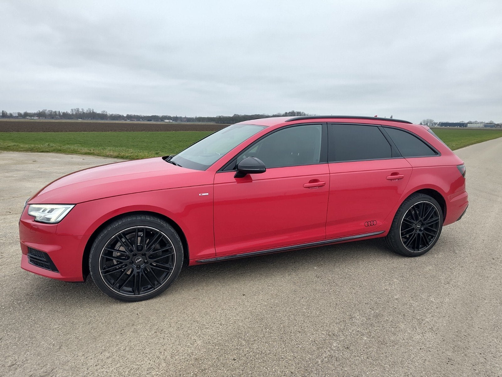 Audi A4 2.0 tfsi 170 pk design pro line plus inruil mogelijk, Auto's, Audi, Zwart, 4 cilinders, 1984 cc, Stationwagon