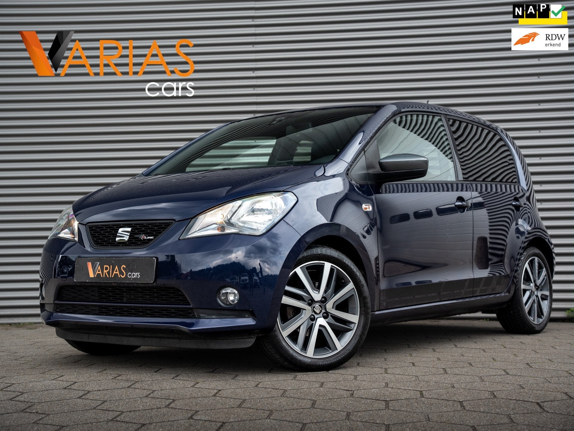 Seat Mii 1.0 FR Connect Airco Navi Elektrische ramen SeatSou, Stof, Gebruikt, 840 kg, Mii