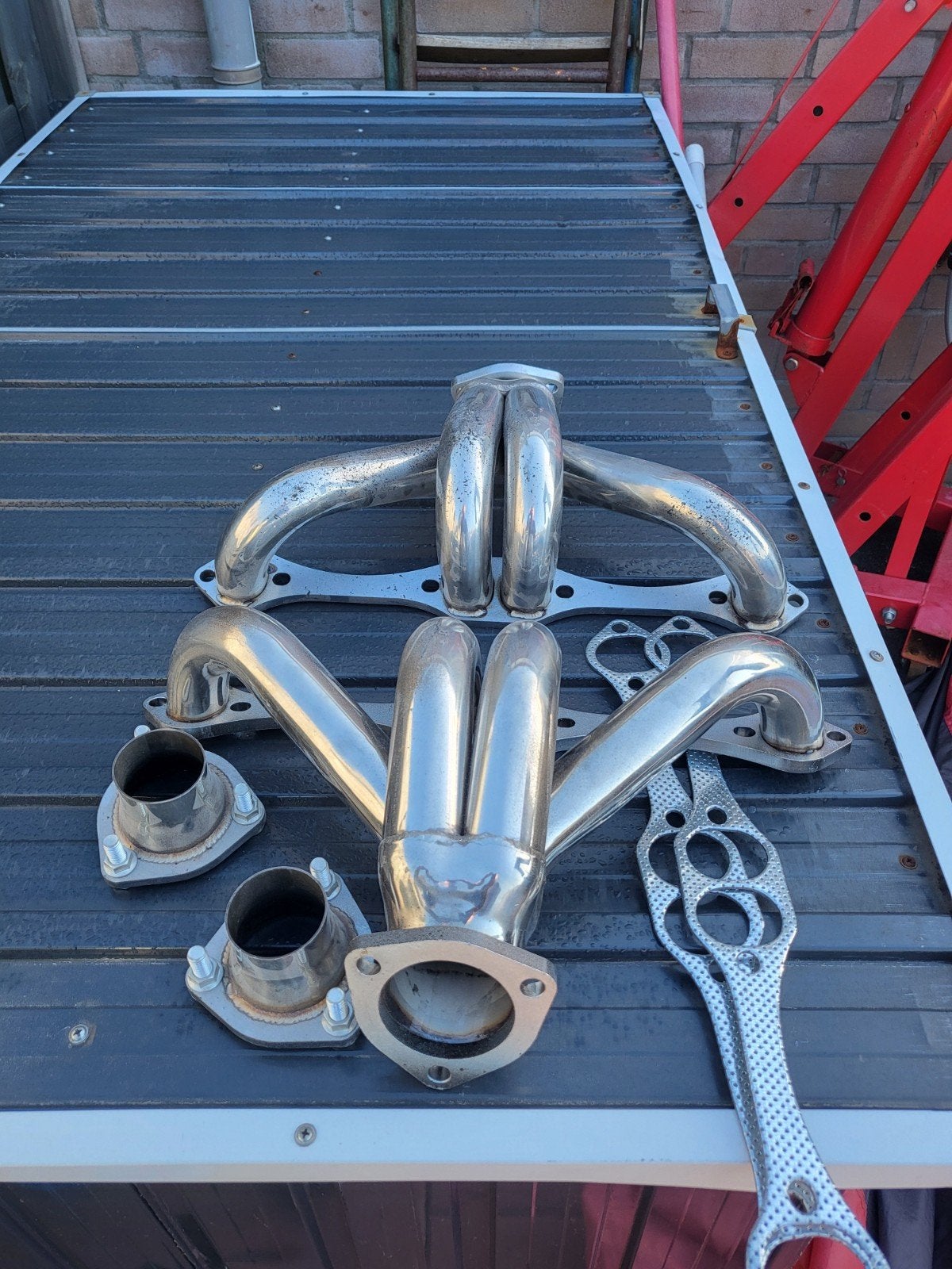 rvs headers chevrolet, Auto-onderdelen, Uitlaatsystemen, Ophalen of Verzenden, Nieuw, Chevrolet