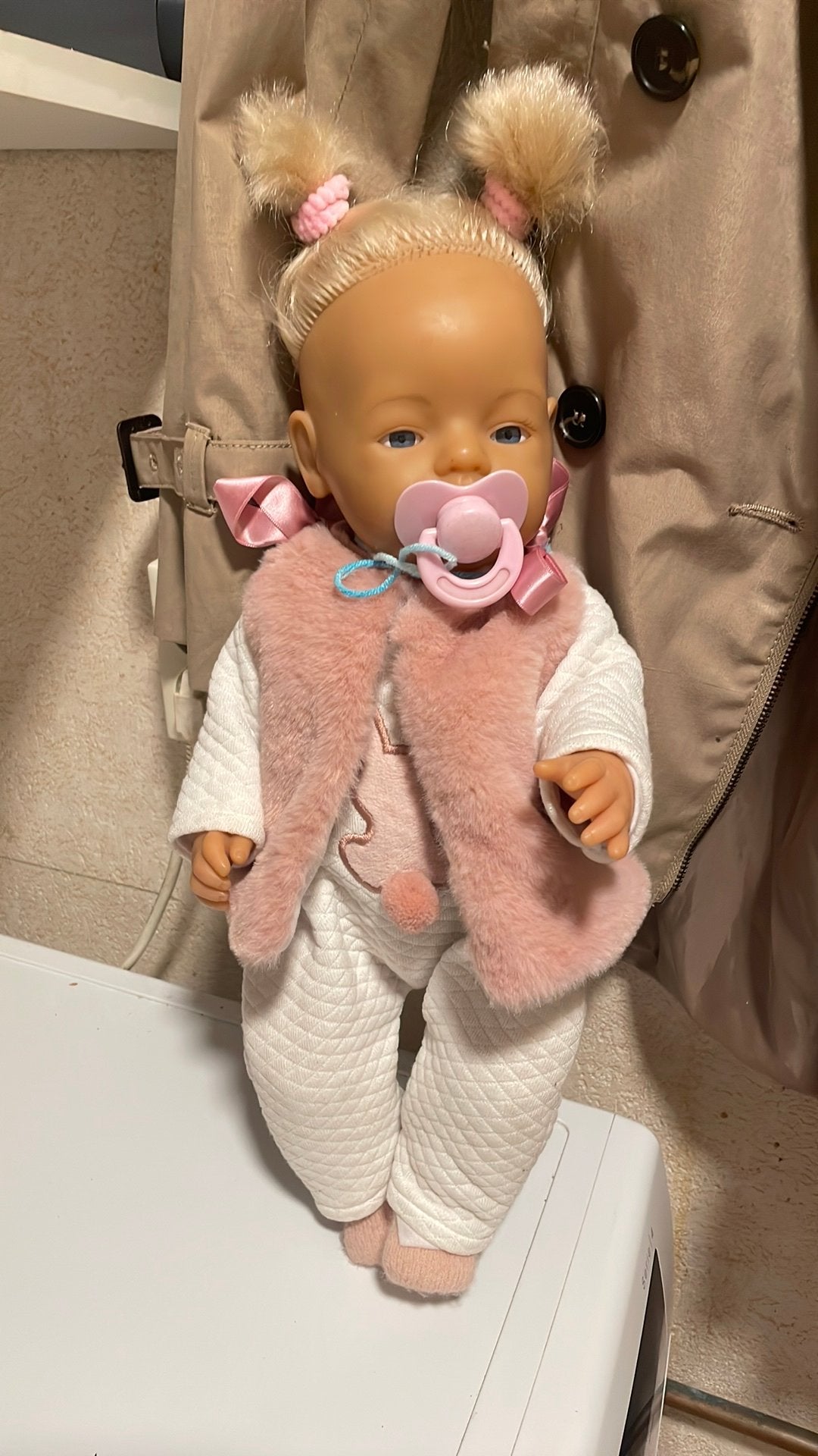 Pakje voor de babyborn, Ophalen of Verzenden, Zo goed als nieuw, Babypop