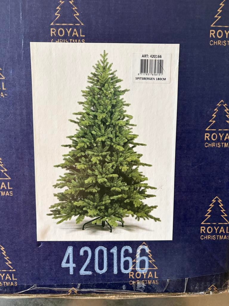 Kunstkerstboom 180cm, Ophalen, Nieuw