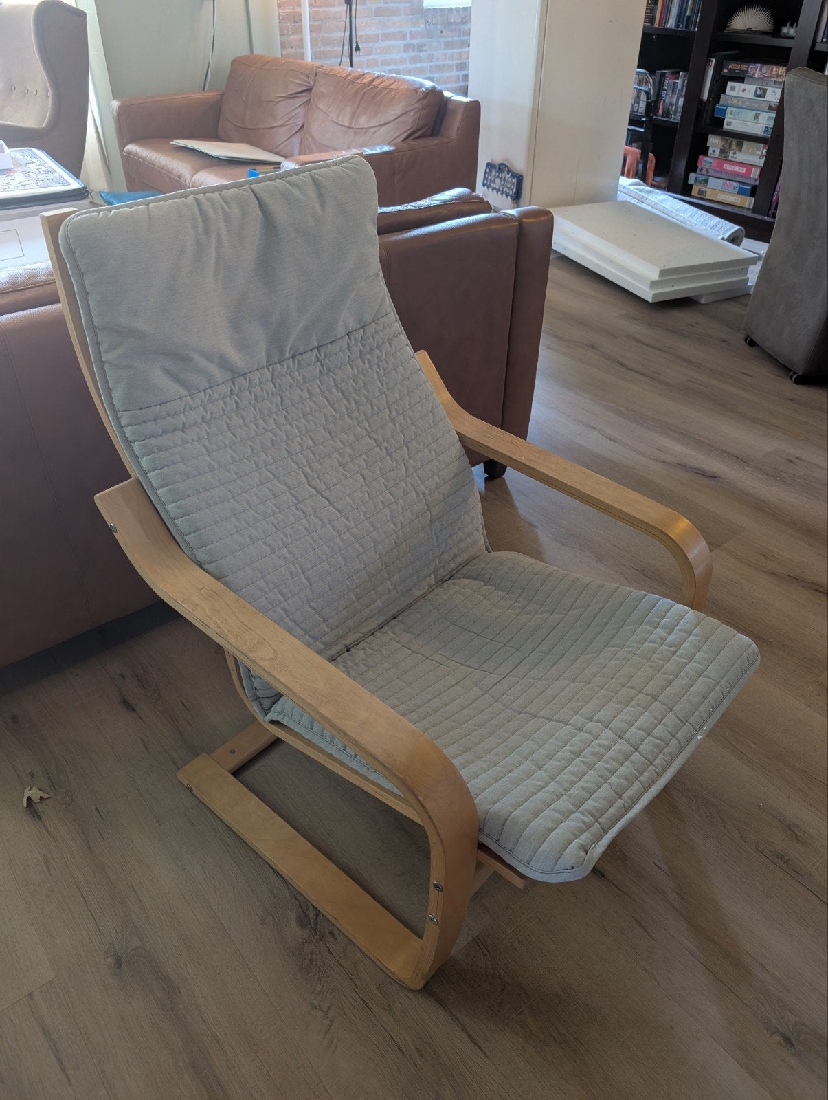 Ikea Poäng stoel, Ophalen, Gebruikt, 75 tot 100 cm, 50 tot 75 cm